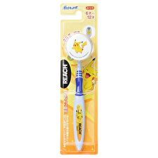 Ginza Stefany Tokyo Pokemon Pikachu REACH Premium Kids Toothbrush & Holder - 1 pc - Random Color