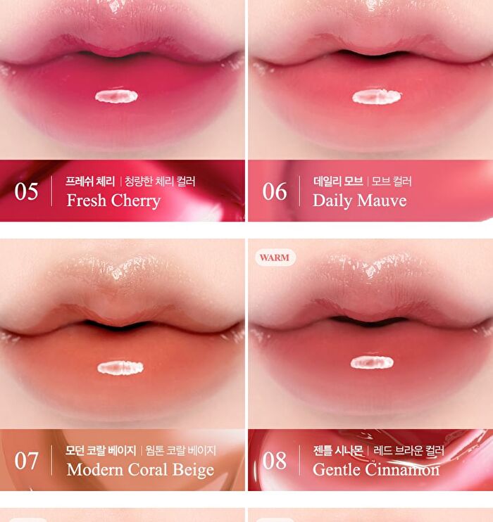 Crystal Glam Tint Luxury Koshort Special Edition - 4 Colors - #15 Grooming Peach Opal