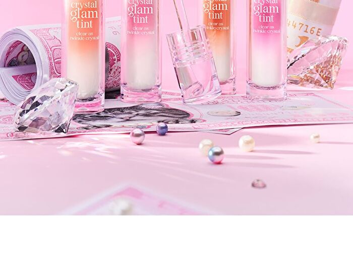 Crystal Glam Tint Luxury Koshort Special Edition - 4 Colors - #15 Grooming Peach Opal
