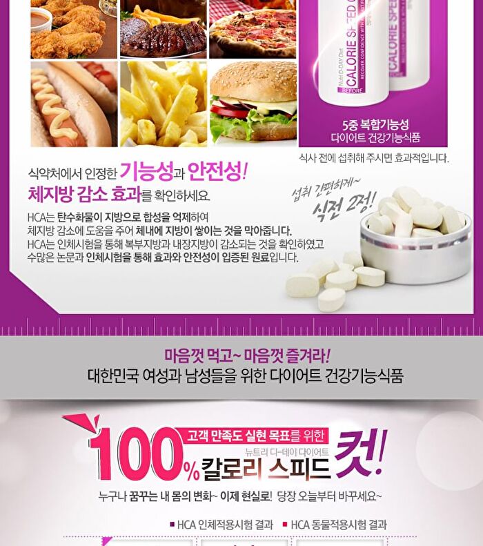 Diet Calorie Speed Cut - 500mg x 112 tablets