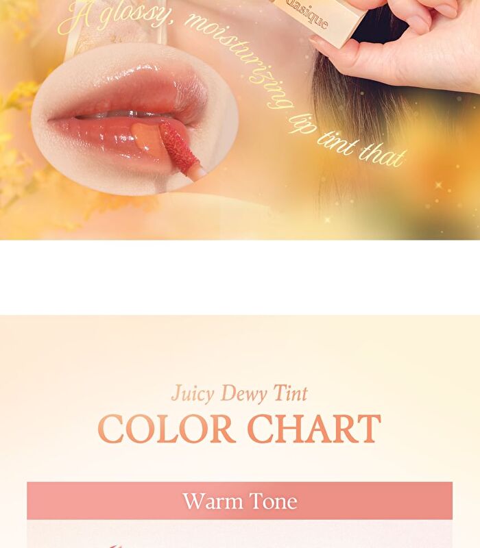 dasique Juicy Dewy Tint Golden Flower Collection - #24 Peach Fuzz