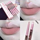 Soft Matte Dual-Ended Lip Liner Pencil - 5 Colors - 04# - 0.5g