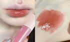Love Heart Mirror Lip Gloss - 6 Colors - 03# Nude Brown - 3.5g