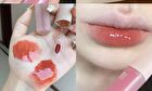 Love Heart Mirror Lip Gloss - 6 Colors - 03# Nude Brown - 3.5g