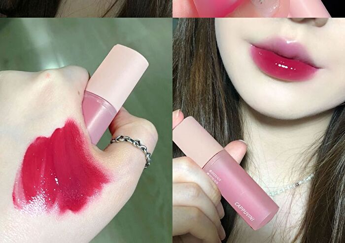 Love Heart Mirror Lip Gloss - 6 Colors - 03# Nude Brown - 3.5g