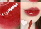 Love Heart Mirror Lip Gloss - 6 Colors - 03# Nude Brown - 3.5g
