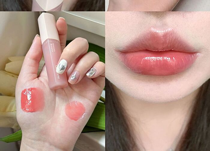 Love Heart Mirror Lip Gloss - 6 Colors - 03# Nude Brown - 3.5g