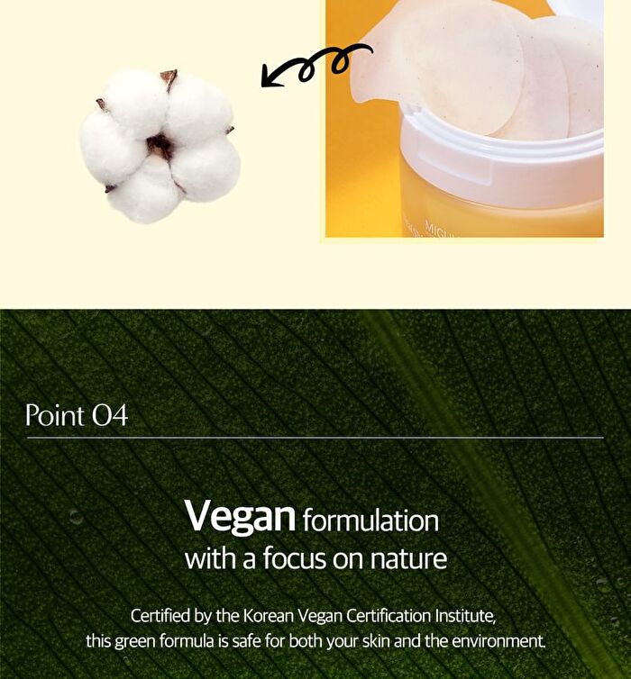 Miguhara Vital Shine Glow Ampoule Pad - 70 pads