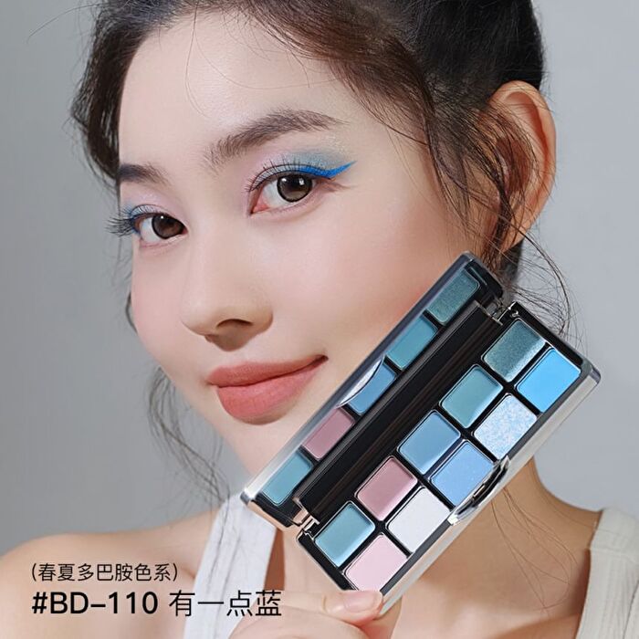 Shedella Dreamy Eyeshadow Palette - A Little Blue - #BD-110 - A Little Blue
