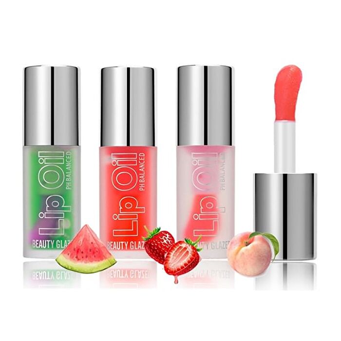 Beauty Glazed pH Balanced Lip Oil - 3 Types - #103 Watermelon - 4g