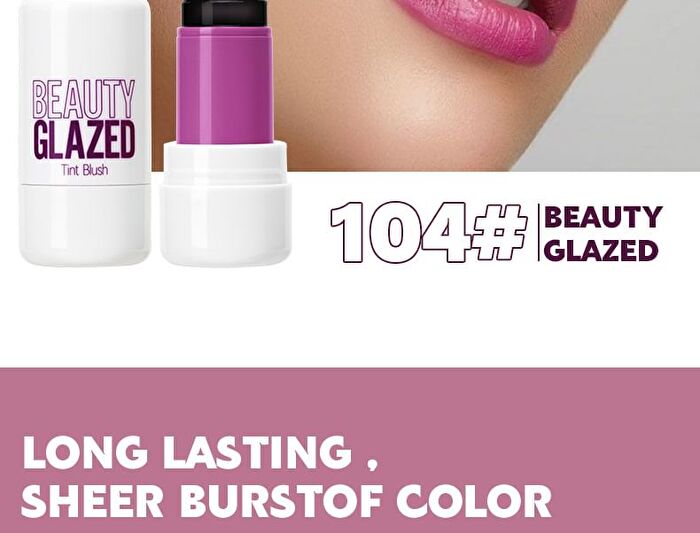 Beauty Glazed Jelly Tint Blush Stick - 4 Colours - #104 - 7g