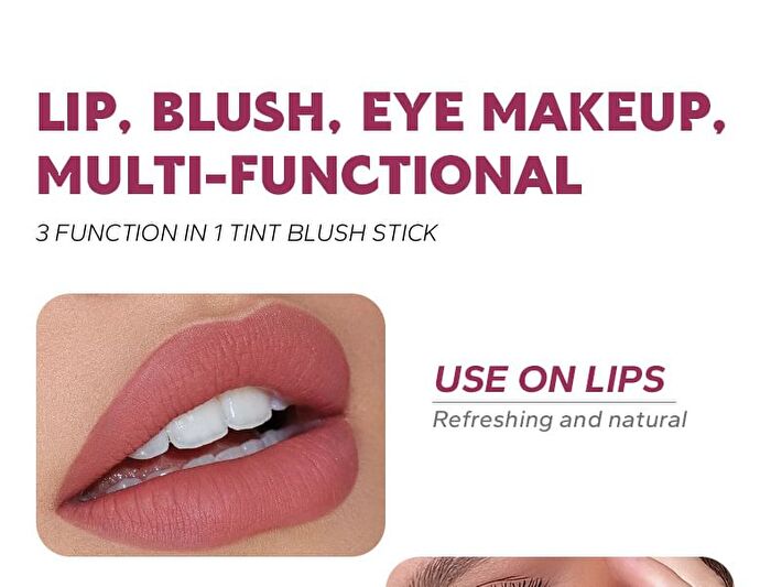 Beauty Glazed Jelly Tint Blush Stick - 4 Colours - #101 - 7g