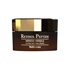 WellDerma Retinol Peptide Lifting Restore Cream - 50g