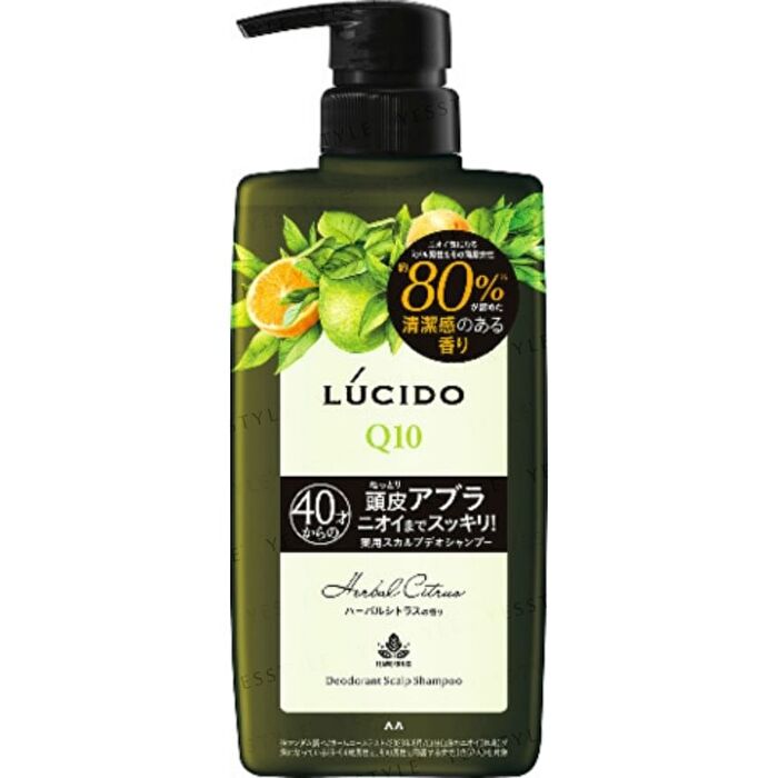 Lucido Q10 Medicated Scalp Deo Shampoo Herbal Citrus - 450ml