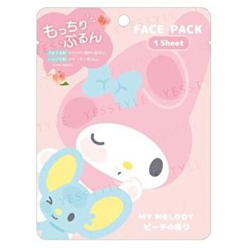 Sanrio Face Pack - Pochacco - Lemon - 1 pc