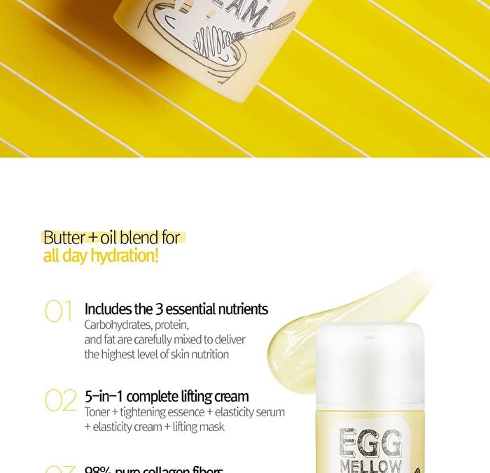 too cool for school Egg Mellow Cream Tube Type - 100g