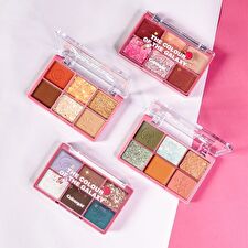 Colourgrid The Stars 6 Color Eyeshadow Palette - 3 Types - 02# Rosary Quest - 12g