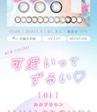 Blue Light Barrier 1 Day Color Lens Nene Hazel 10 pcs - P-0.00 (10 pcs)