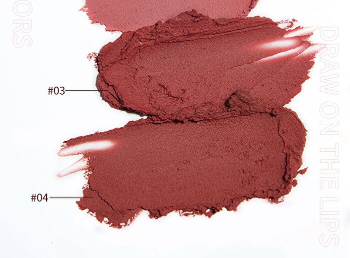 Artmiss Soft Matte Lip & Cheek Mud - 4 Colors - 02# Earth Brown - 5g