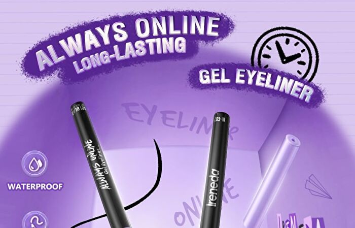 Ireneda Always Online Gel Eyeliner - 3 Colors - BR03 Natural Brown - 0.15g