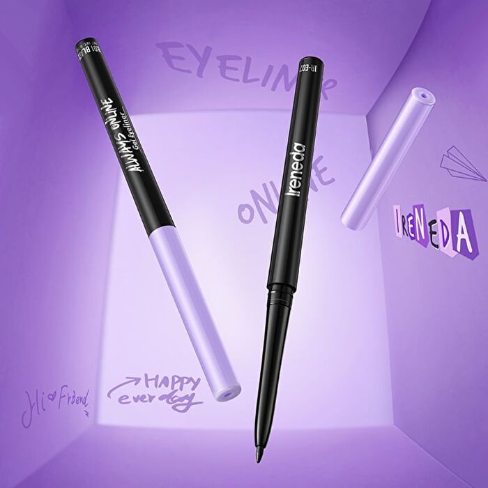 Ireneda Always Online Gel Eyeliner - 3 Colors - BR02 Dark Brown - 0.15g