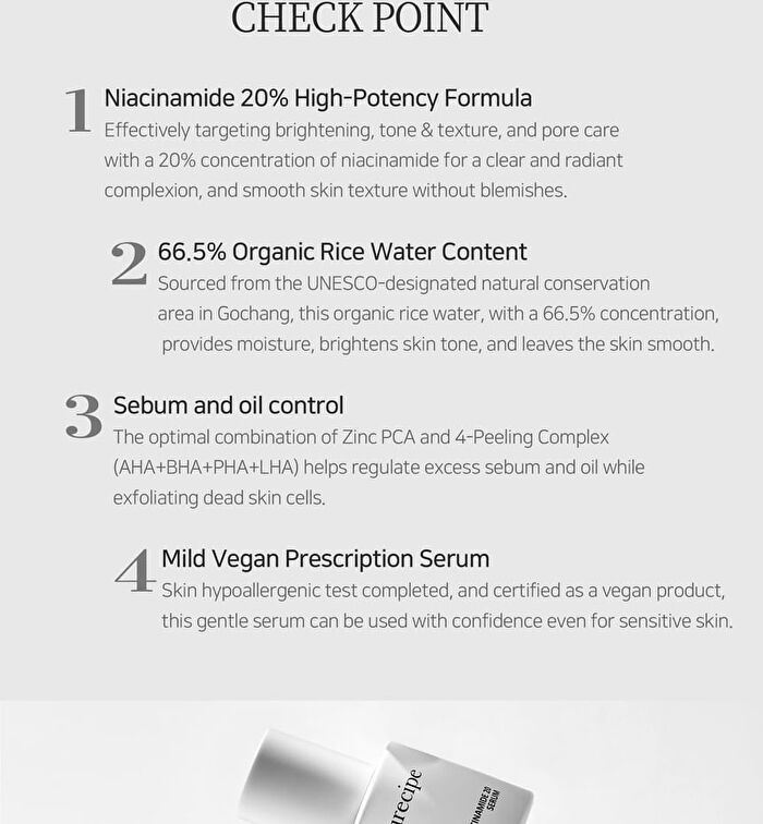 Pestlo Rejurecipe Niacinamide 20 Serum - 30ml