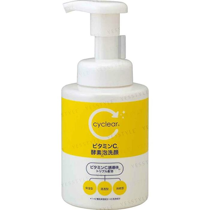 Cyclear Vitamin C Enzyme Foam Facial Wash - 250ml Refill