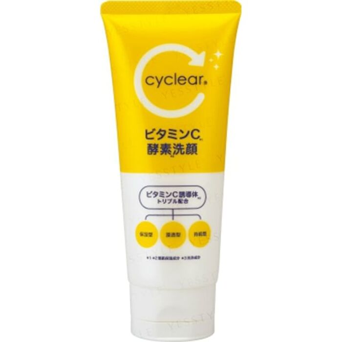 Kumano Cosme Cyclear Vitamin C Enzyme Facial Wash - 130g