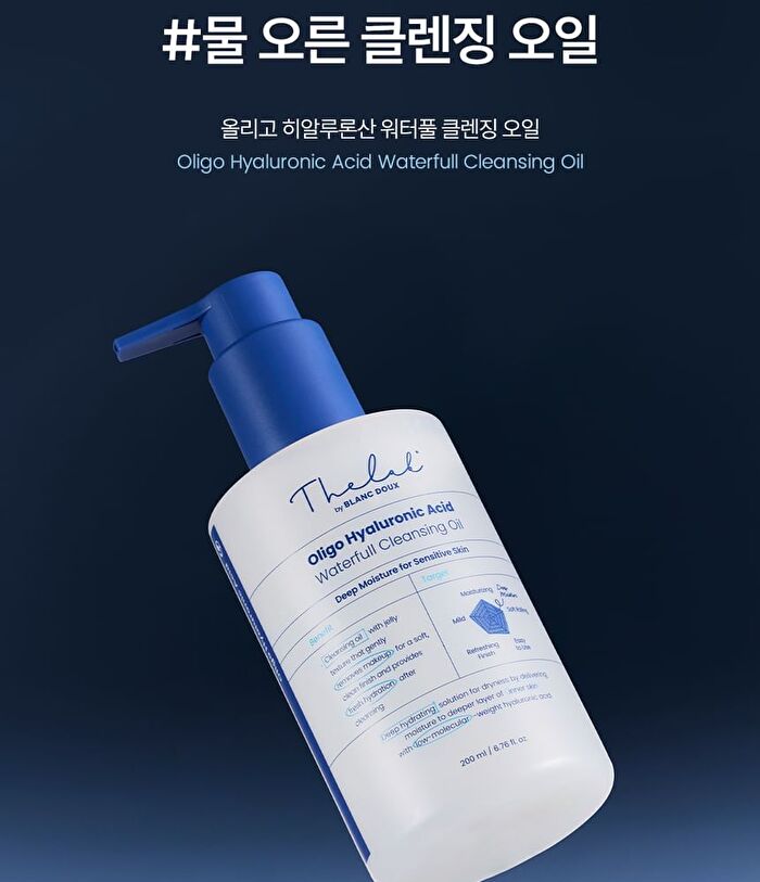 THE LAB by BLANC DOUX Oligo Hyaluronic Acid Waterfull Cleansing Oil - 200ml