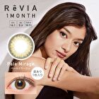 ReVIA 1 Month Color Lens Pale Mirage 1 pc or 2 pcs - P-2.00 (1 pc)