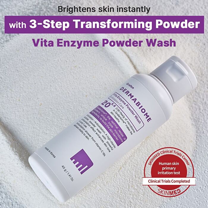 Grafen Dermabiome Vita Enzyme Powder Wash - 40g