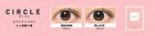 ReVIA 1 Month Color Lens Black 1 pc or 2 pcs - P-3.00 (1 pc)