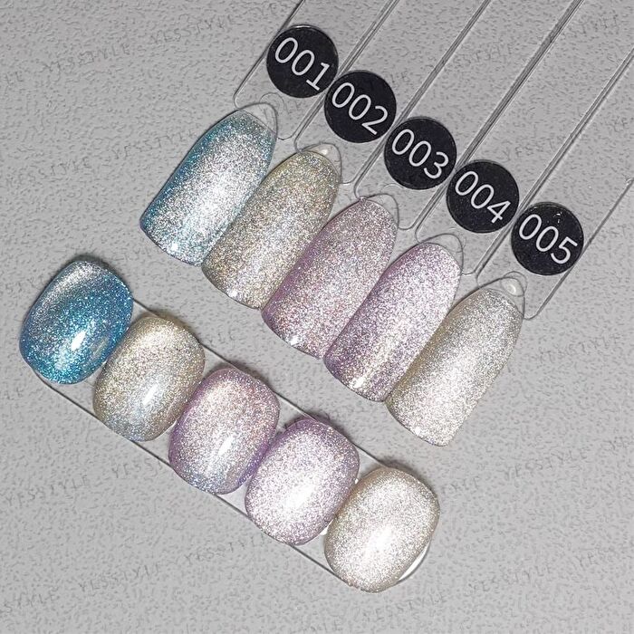 Da Vinci Color Code Cat Eyes Nail Gel Polish Laser Shell Light - 002