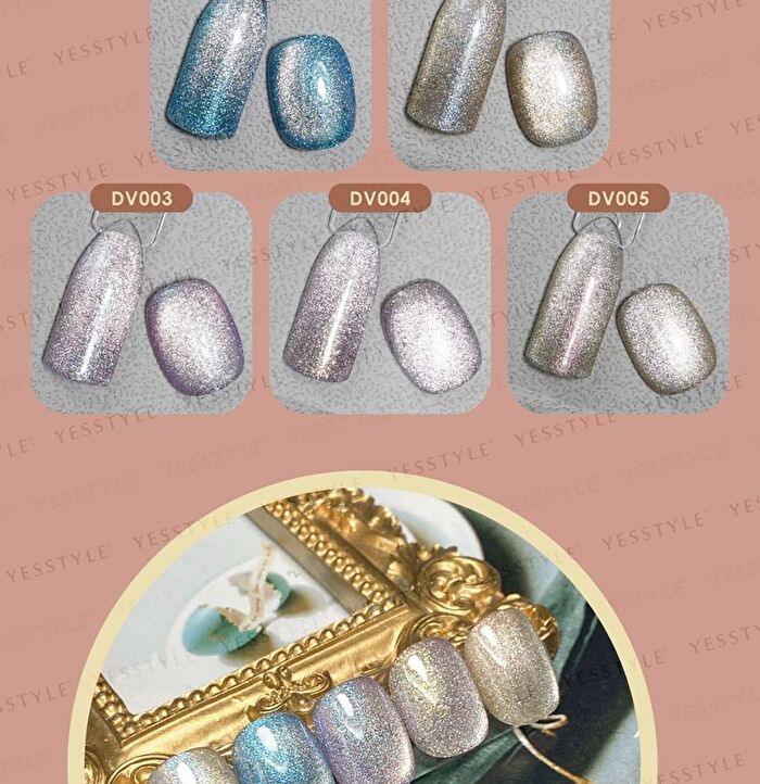 Da Vinci Color Code Cat Eyes Nail Gel Polish Laser Shell Light - 002