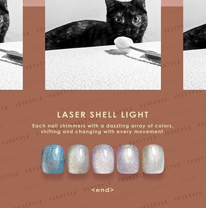 Da Vinci Color Code Cat Eyes Nail Gel Polish Laser Shell Light - 002