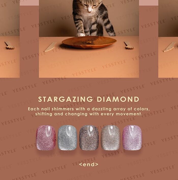 Da Vinci Color Code Cat Eyes Nail Gel Polish Stargazing Diamond - 009