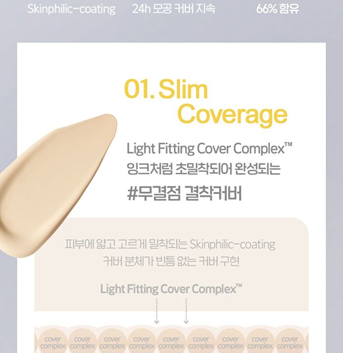 Inklasting Foundation Slim Fit New - #V201