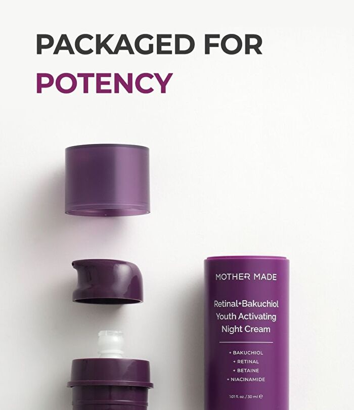 Mother Made Retinal+Bakuchiol Youth Activating Night Cream - 30ml