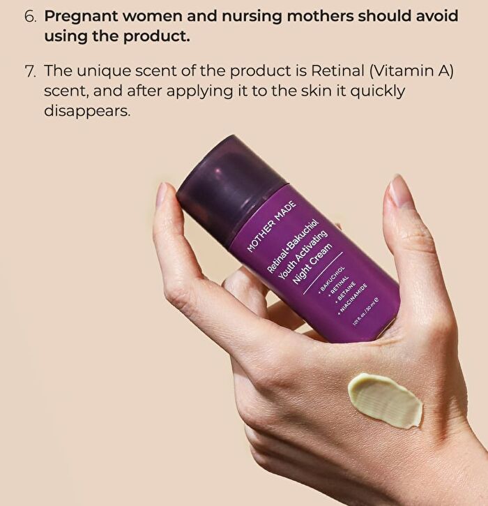 Mother Made Retinal+Bakuchiol Youth Activating Night Cream - 30ml