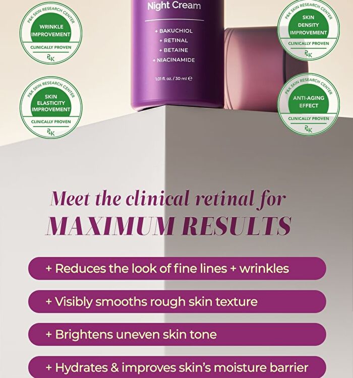 Mother Made Retinal+Bakuchiol Youth Activating Night Cream - 30ml