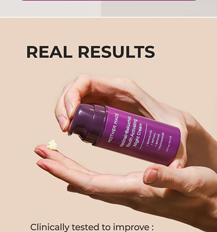 Mother Made Retinal+Bakuchiol Youth Activating Night Cream - 30ml