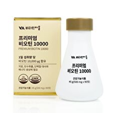 Vitamin village Premium Biotin 10000 - 500mg x 90 tablets