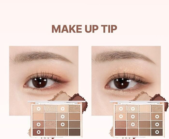 Wakemake Soft Blurring Eye Palette Renewal - 23 Types - #20 Tangerine Beach Blurring