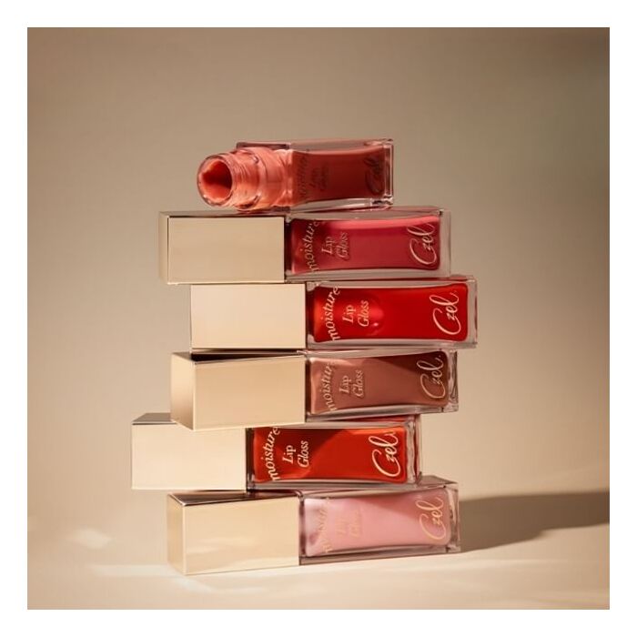 Czel Pearlescent Lustrous Essence Lip Gloss - 3 Colors - 305# Ebony Tea Brown - 8.5g