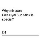mixsoon Cica-Hyal Sun Stick - 15g
