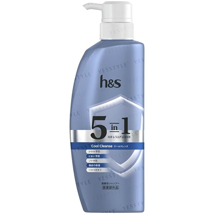 5 In1 Hair & Scalp Solution Cool Cleanse Shampoo - 340g