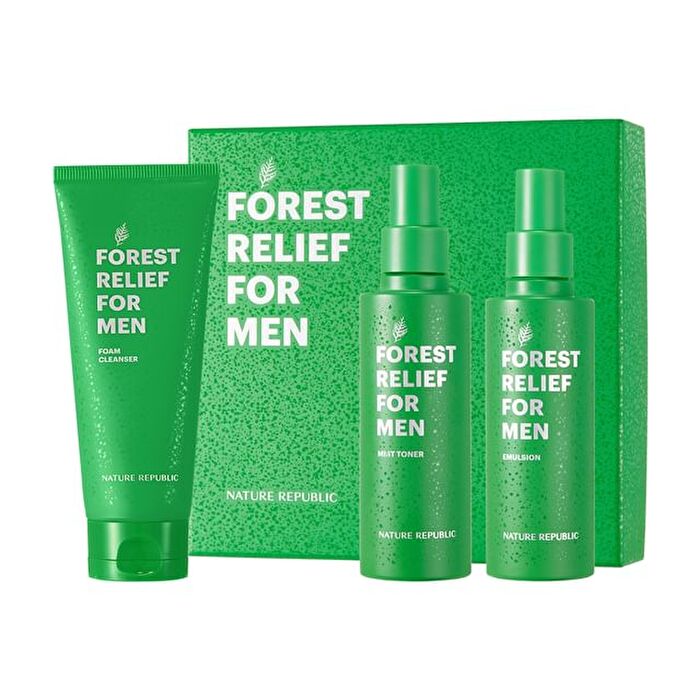 Forest Relief For Men Skin Care Set - 3pcs
