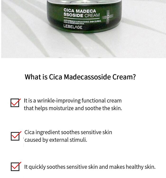 Cica Madecassoside Cream - 55ml