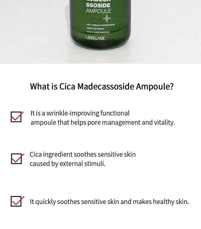 Cica Madecassoside Ampoule - 35ml