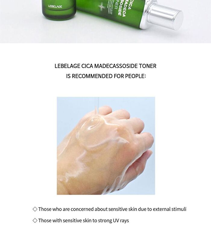 Cica Madecassoside Toner - 120ml